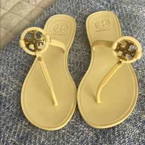 Tory Burch Women's Cream Sandals